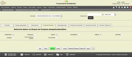 Cadastro Fornecedores de Materiais - Grupo de Compras