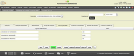 Cadastro Fornecedores de Materiais - Informações Adicionais